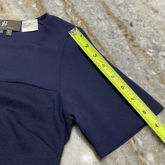 Sachin & Babi Leather Peplum Hem Mini Dress - Picture 7 of 11